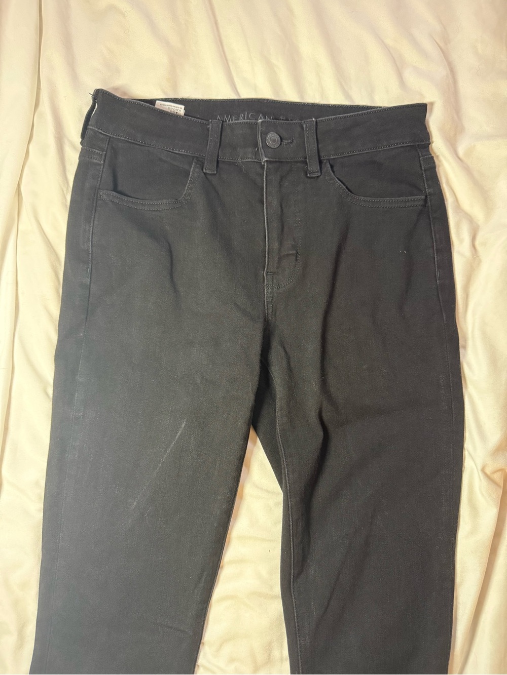 American Eagle Outfitters Black Dream Stretch Skinny Jeans